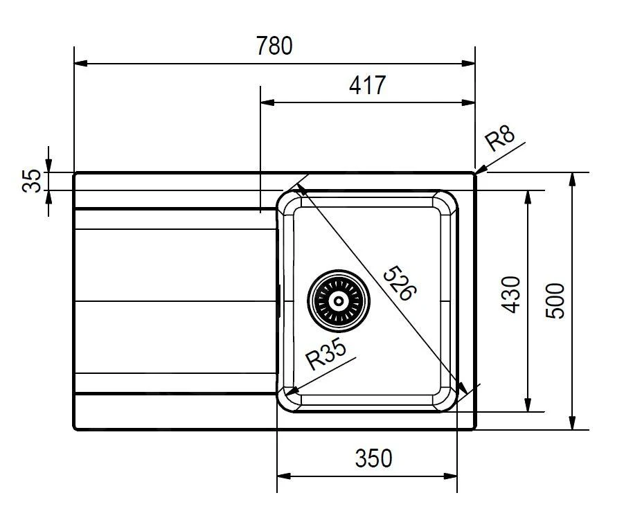 Franke Sirius 2.0 - Fregadero De Tectonite S2D 611-78, 780x500 Mm, Beige 143.0670.896 4 Franke Sirius 2.0 - Fregadero De Tectonite S2D 611-78, 780x500 Mm, Beige 143.0670.896 - Imagen 2