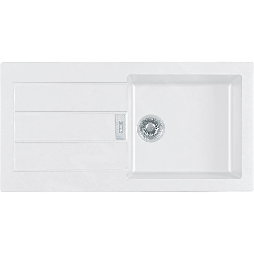 Franke Sirius 2.0 - Fregadero De Tectonite S2D 611-100, 1000x500 Mm, Blanco 143.0613.639 3 Franke Sirius 2.0 - Fregadero De Tectonite S2D 611-100, 1000x500 Mm, Blanco 143.0613.639