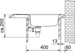Franke Eurostar - Fregadero De Acero Inoxidable ETN 611-58, 580x510 Mm 101.0286.108 -Franke 8708b5f2ca68e177c0cc8195
