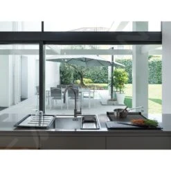 Franke Eos Neo - Grifo De Fregadero FC 0045.502 Con Caño Extraíble, Negro 115.0613.671 -Franke 884547ce23eedd8c5c3d661f