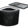 Franke Sortery - Cubo De Basura Integrado 45, Negro 121.0307.565 -Franke 8ce7798a5a7890b0cbb0cc4a