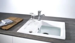 Franke Maris - Fregadero De Cerámica MRK 611-62, 620x510 Mm, Glacier 124.0335.678 -Franke 96499bccda9ee3a6b7e204ca