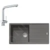 Franke Conjuntos De Cocina - Conjunto De Cocina G135, Fregadero De Fragranite BFG 611 Y Grifo Samoa, Roca Gris/cromo 114.0510.328 1 Franke Conjuntos De Cocina - Conjunto De Cocina G135, Fregadero De Fragranite BFG 611 Y Grifo Samoa, Roca Gris/cromo 114.0510.328 -Franke 981f4e1dd5a20901dd5449c1