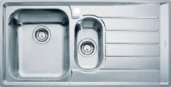 Franke Neptun - Fregadero Acero Inoxidable NEX 651/2, 1000x510 Mm 101.0120.275