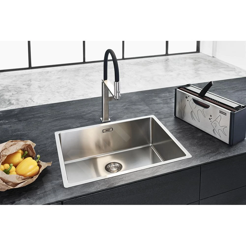 Franke Accesorios - Caja Con Accesorios Para Fregadero, Acero Inoxidable/plástico Negro 112.0619.946 9 Franke Accesorios - Caja Con Accesorios Para Fregadero, Acero Inoxidable/plástico Negro 112.0619.946 - Imagen 7