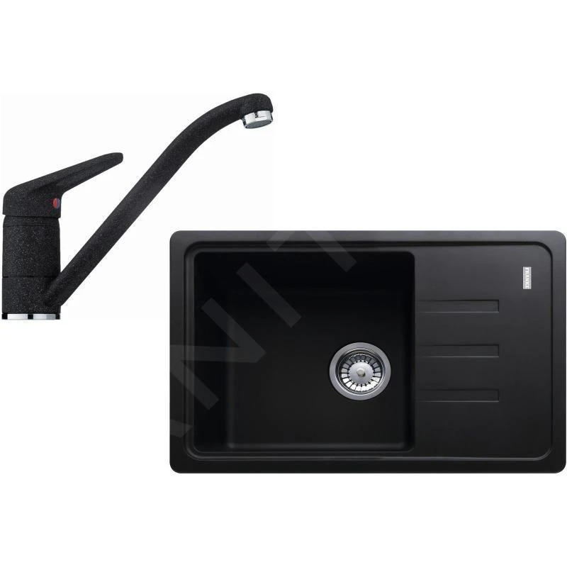 Franke Conjuntos De Cocina - Conjunto De Cocina G117, Fregadero De Fragranite BSG 611-62, ónix + Grifo FC 9541.071, ónix 114.0440.698 3 Franke Conjuntos De Cocina - Conjunto De Cocina G117, Fregadero De Fragranite BSG 611-62, ónix + Grifo FC 9541.071, ónix 114.0440.698
