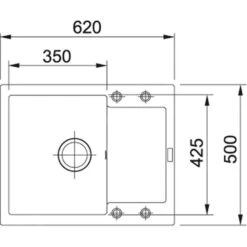 Franke Conjuntos De Cocina - Conjunto De Cocina G8, Fregadero De Fragranite MRG 611-62 Y Grifo FN 0147.031, Cachemira/cromo 114.0510.263 -Franke a54a7ec2dca7b1e5a79fb455