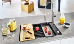 Franke Kubus 2 - Fregadero De Fragranite KNG 110-62, 760x460 Mm, ónix 125.0512.515 -Franke a5fae359199a8a883d009cac