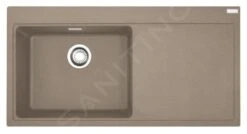 Franke Mythos - Fregadero De Fragranite MTG 611/2, 1000x515 Mm, Cachemira 114.0504.120