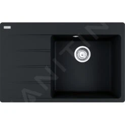 Franke Conjuntos De Cocina - Conjunto G227, Fregadero De Fragranite CNG 611-78 TL/7 Y Grifo FC 3055.071, Negro Mate/cromo 114.0675.670 -Franke a958eb8f43407ee26c90141d 2