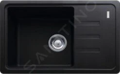 Franke Malta - Fregadero De Fragranite BSG 611-62, 620 X 435 Mm, ónix 114.0395.129