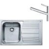 Franke Conjuntos De Cocina - Conjunto N82, Fregadero De Acero Inoxidable LLX 611/2 Y Grifo FC 3054.031, Acero Inoxidable/cromo 101.0650.595 -Franke ae6e6b9380dc7ea6017e6e9b