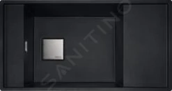 Franke Fresno - Fregadero De Fragranite FSG 211, 860x458 Mm, ónix 135.0539.538