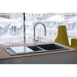 Franke Eos Neo - Grifo De Fregadero FC 0045.501 Con Caño Extraíble, Acero Inoxidable 115.0590.045 -Franke b46d79f70c8cc9ebcdb2621c