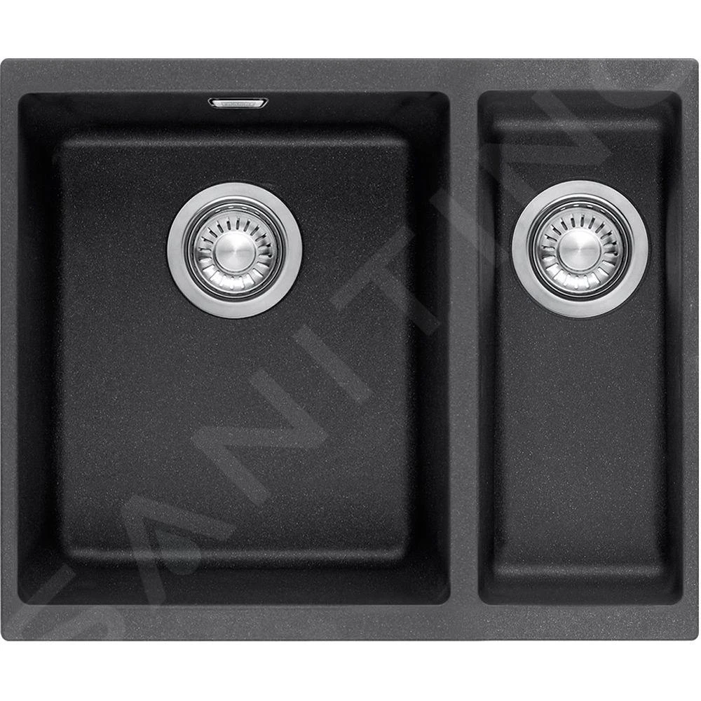 Franke Sirius - Fregadero De Tectonice SID 160-2, 560x440 Mm, Negro 125.0363.804 3 Franke Sirius - Fregadero De Tectonice SID 160-2, 560x440 Mm, Negro 125.0363.804