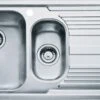 Franke Logica - Fregadero De Acero Inoxidable LLX 651/2, 1000x500 Mm 101.0120.189 -Franke c0492eac8805c3c3a2b4313d