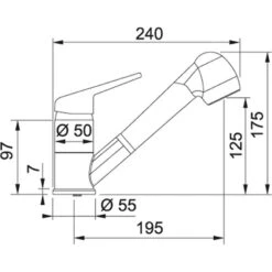 Franke Conjuntos De Cocina - Conjunto De Cocina G118, Fregadero De Fragranite BSG 611-62 Y Grifo FC 9547.424, Cachemira 114.0510.435 -Franke c1e8699514019103825e8bca 2