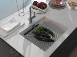 Franke Kubus 2 - Fregadero De Fragranite KNG 110-52, 560x460 Mm, Blanco Hielo 125.0641.421 -Franke c22714776e99741707cb60e6