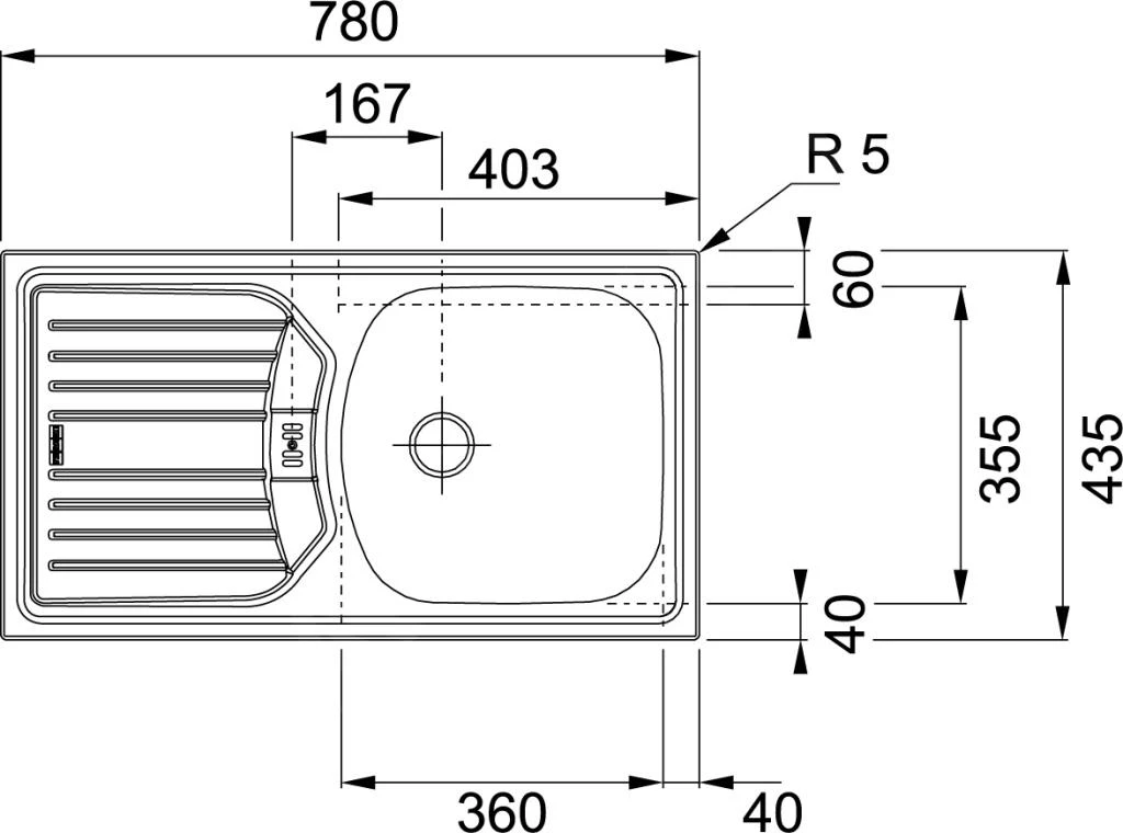 Franke Eurostar - Fregadero ETN 614 NOVA 6/4, 780x435 Mm, Acero Inoxidable 101.0363.371 4 Franke Eurostar - Fregadero ETN 614 NOVA 6/4, 780x435 Mm, Acero Inoxidable 101.0363.371 - Imagen 2