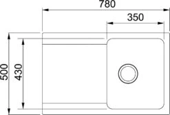 Franke Orion - Fregadero De Tectonite OID 611-78, 780x500 Mm, Blanco 114.0288.585 6 Franke Orion - Fregadero De Tectonite OID 611-78, 780x500 Mm, Blanco 114.0288.585 -Franke c655444854738cc3c47f5bbb