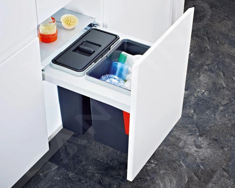 Franke Sortery - Cubo De Basura Integrado Garbo 45-2 121.0200.692 5 Franke Sortery - Cubo De Basura Integrado Garbo 45-2 121.0200.692 - Imagen 3