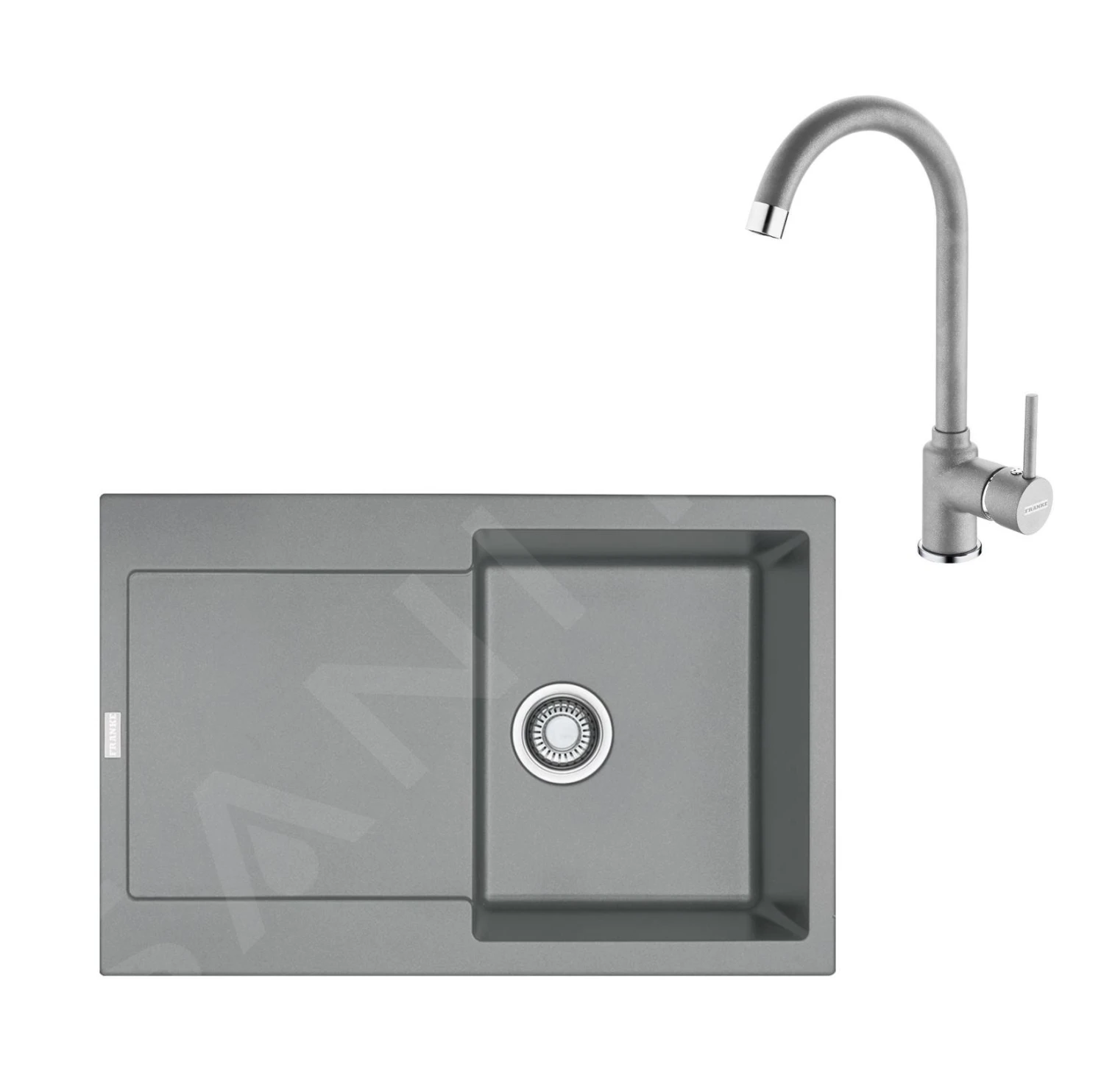 Franke Conjuntos De Cocina - Conjunto De Cocina G168, Fregadero De Fragranite MRG 611 Y Grifo FP 9000.084, Roca Gris 114.0587.980 3 Franke Conjuntos De Cocina - Conjunto De Cocina G168, Fregadero De Fragranite MRG 611 Y Grifo FP 9000.084, Roca Gris 114.0587.980