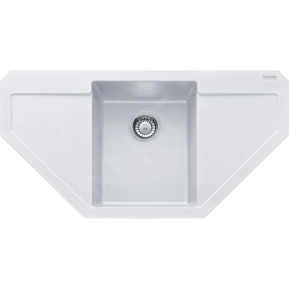 Franke Maris - Fregadero De Fragranite MRG 612 E, 960x500 Mm, Blanco Hielo 114.0250.568 3 Franke Maris - Fregadero De Fragranite MRG 612 E, 960x500 Mm, Blanco Hielo 114.0250.568