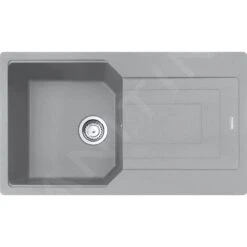 Franke Urban - Fregadero De Fragranita UBG 611-86, 860x500 Mm, Roca Gris 114.0582.895