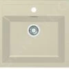 Franke Sirius - Fregadero De Tectonite SID 610, 560x530 Mm, Beige 143.0670.894