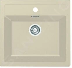 Franke Sirius - Fregadero De Tectonite SID 610, 560x530 Mm, Beige 143.0670.894
