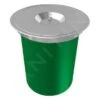 Franke KEA - Cubo De Basura Integrado E12, Verde/acero Inoxidable 134.0035.042 -Franke d046923de1a357133b5a5f64