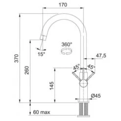 Franke Conjuntos De Cocina - Conjunto G244, Fregadero De Fragranite MRG 610-52 RTL Y Grifo FP 0408.031, Negro Mate/cromo 114.0675.673 -Franke d05c9909f9bdbcb02be5f366 4