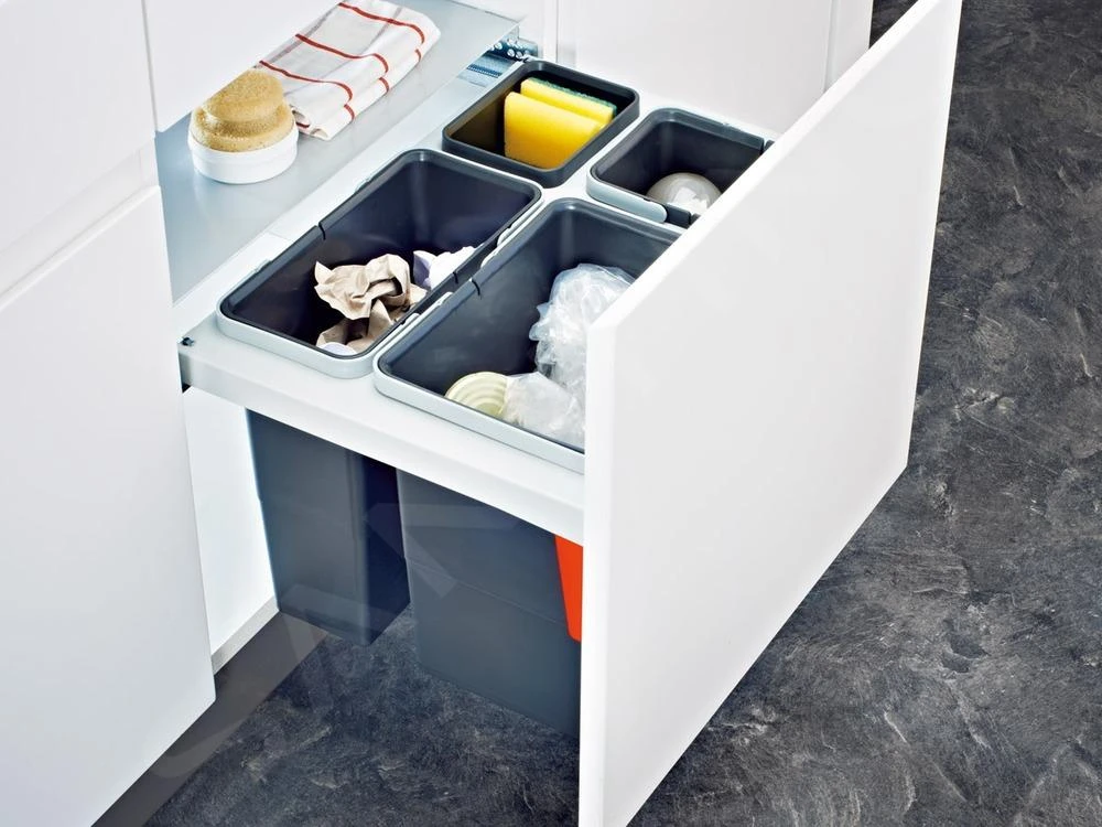 Franke Sortery - Cubo De Basura Integrado Garbo 60-3 121.0200.680 5 Franke Sortery - Cubo De Basura Integrado Garbo 60-3 121.0200.680 - Imagen 3