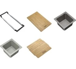 Franke Accesorios - Kit ALL-IN 2, Juego De 5 Accesorios De Fregadero 112.0655.482