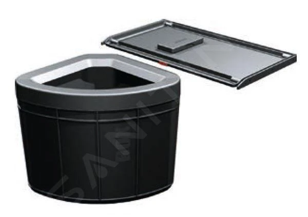 Franke Sortery - Cubo De Basura Integrado Solo 60 Mm, Negro 121.0307.572 3 Franke Sortery - Cubo De Basura Integrado Solo 60 Mm, Negro 121.0307.572