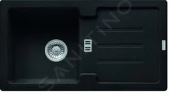 Franke Strata - Fregadero De Fragranite STG 614-78, 780x435 Mm, Negro Mate 114.0661.517