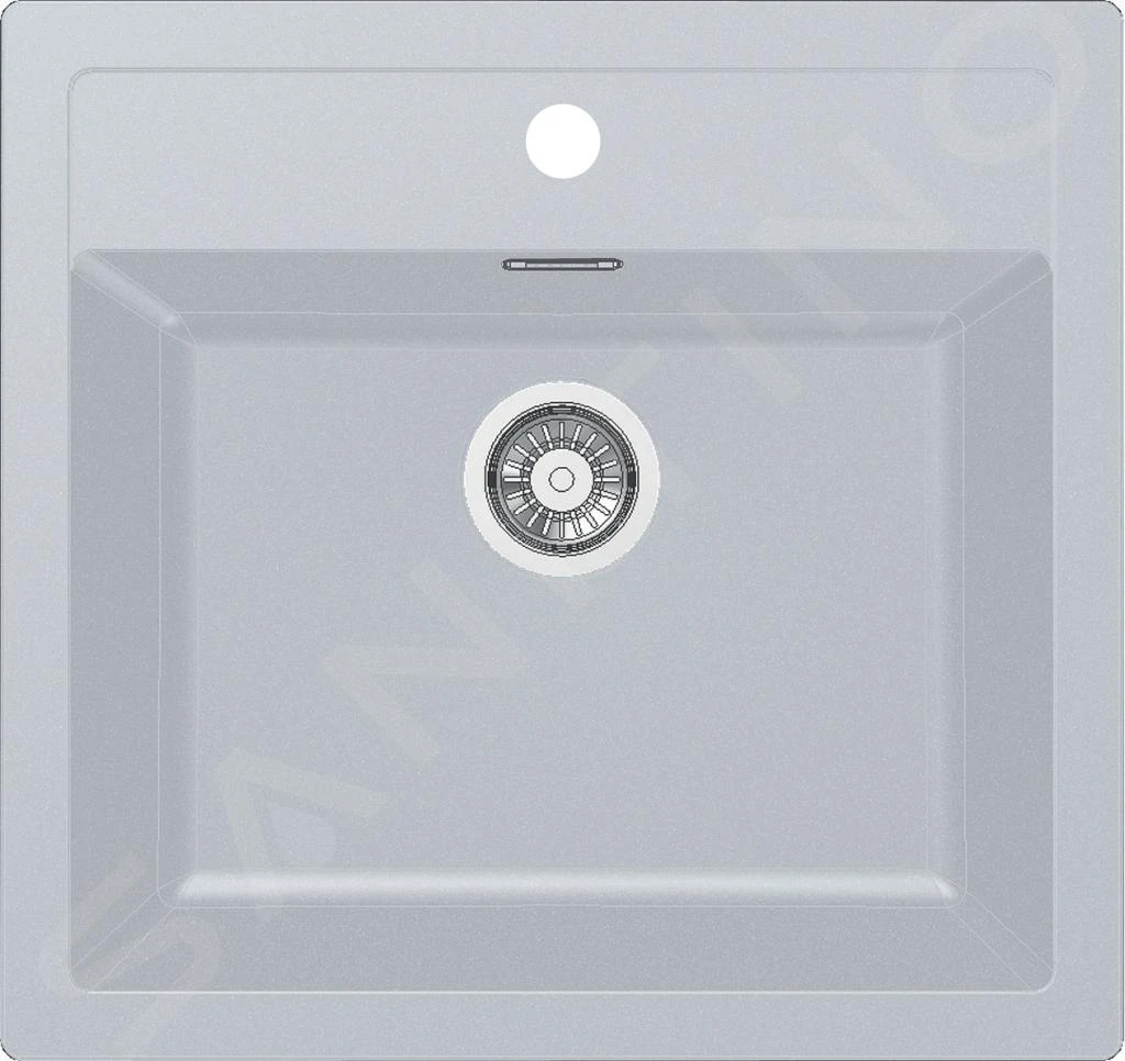 Franke Sirius - Fregadero De Tectonite SID 610, 560x530 Mm, Blanco 114.0284.165 3 Franke Sirius - Fregadero De Tectonite SID 610, 560x530 Mm, Blanco 114.0284.165