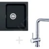 Franke Conjuntos De Cocina - Conjunto De Cocina T23, Fregadero De Tectonite OID 611-62, Negro + Grifo Samoa, Cromo 114.0323.792 -Franke f6fbff697ab7bb1ba42022c9
