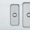 Franke Orion - Fregadero De Tectonite OID 651, 1000x510 Mm, Blanco 114.0288.591