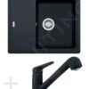 Franke Conjuntos De Cocina - Conjunto De Cocina G55, Fregadero De Granito BFG 611-62, ónix + Grifo FC 9547, ónix 114.0323.817 -Franke fc35d0230578023bb7390800