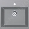 Franke Sirius - Fregadero De Tectonite SID 610, 560x530 Mm, Gris 143.0650.860 -Franke fe29aa3926c643a3796250a2